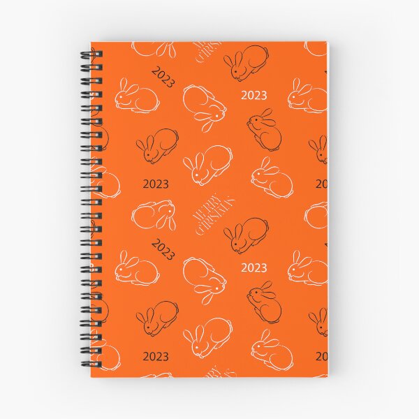 Item preview,  Hares on aorange background 2023 designed and sold by Olha Volokhova.