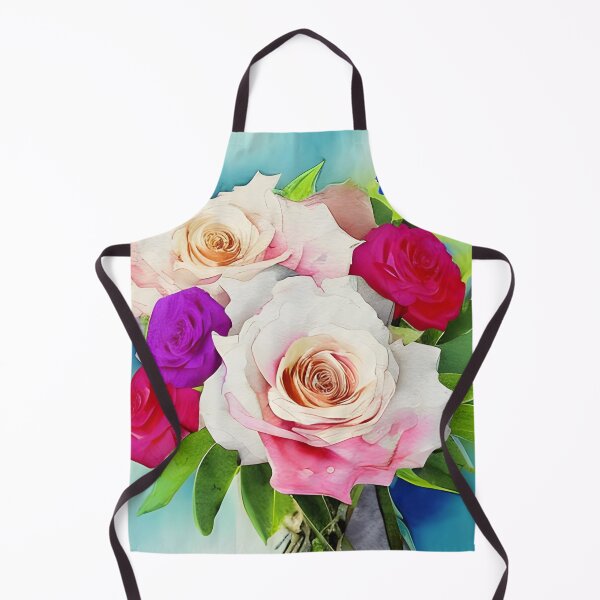 Item preview, Romantic Watercolor Flower Bouquet Artwork designed and sold by The Love Quill.