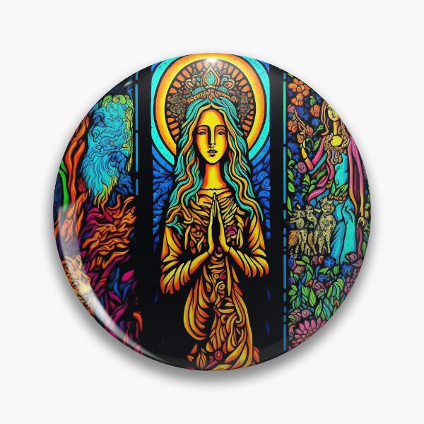 Item preview, Stained Glass Mural  designed and sold by GummywormDesign.