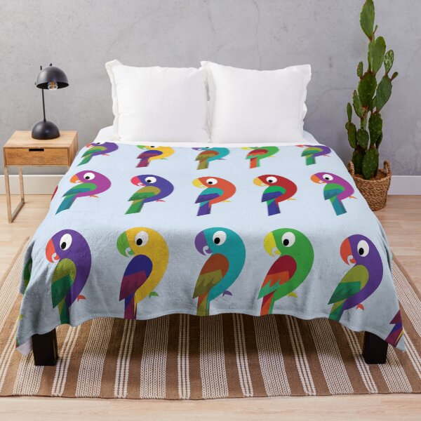 Item preview, Colourful Parrots variation designed and sold by nolessjess.
