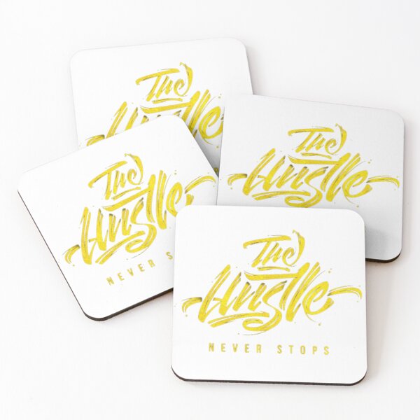 Item preview, The Hustle Never Stops designed and sold by ⭐The Bullet Man ⭐.
