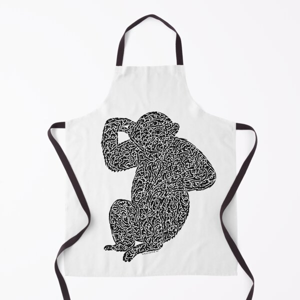 Item preview, Chimpanzee (black) designed and sold by aureliart66.