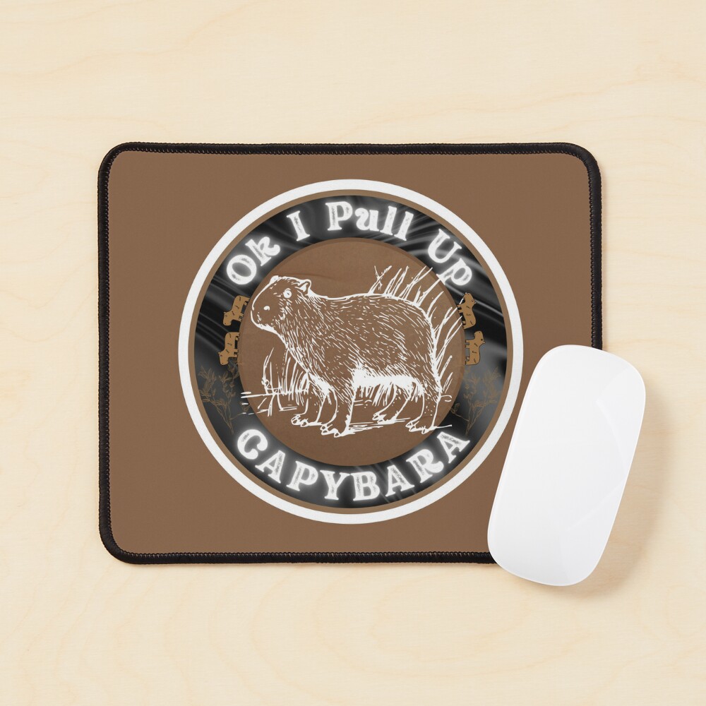 Ok I Pull Up Meme Giant Capybara Capzilla Funny Retro Backpack for Sale by  grex2908