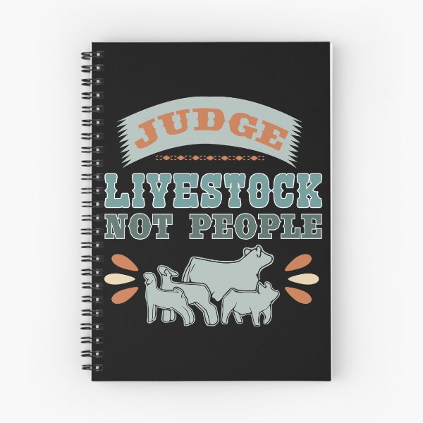 Item preview, Judge Livestock Not People - Showing Livestock designed and sold by handsoftime2020.
