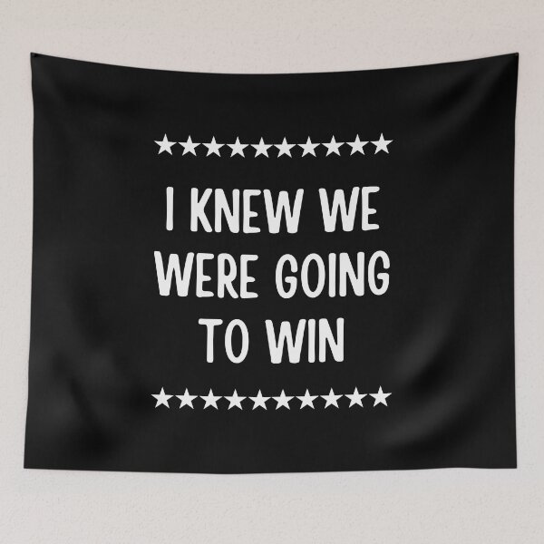 Item preview, I knew we were going to win designed and sold by FunnyFactDesign.