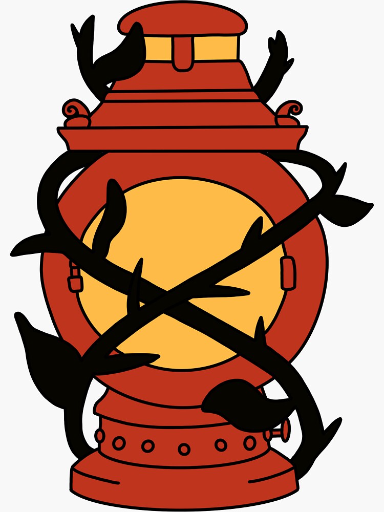 "Dark Lantern" Sticker for Sale by DigitalRedesign Redbubble