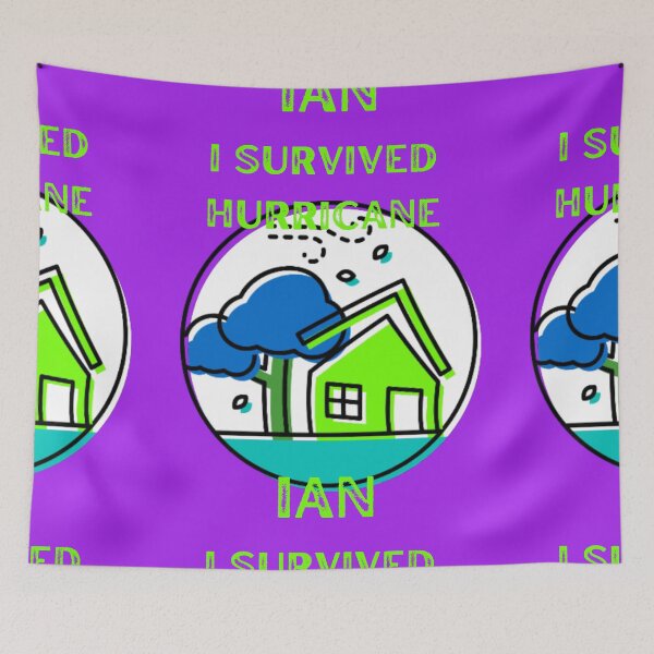 Item preview,  I SURVIVED   HURRICANE IAN designed and sold by marie1919.