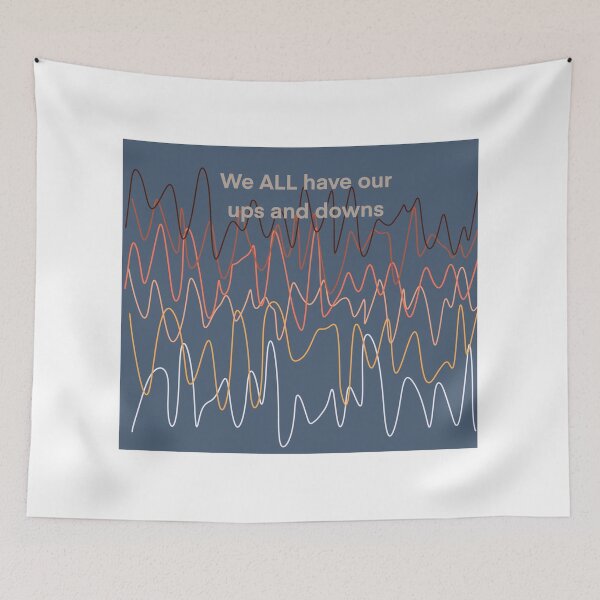 Item preview, We all have our ups and downs,we all have a heart  designed and sold by simplyart767.