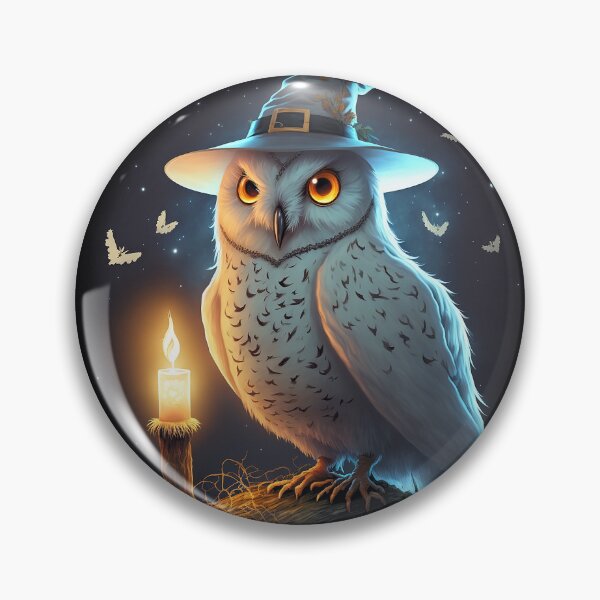 Item preview, Candle Light Witch's Owl designed and sold by GummywormDesign.