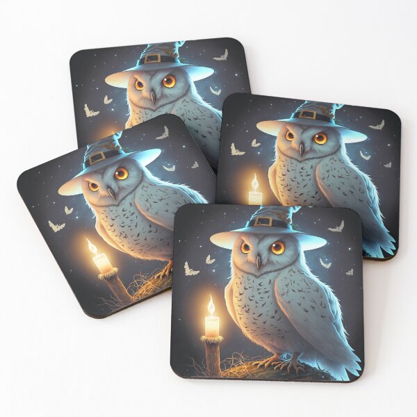 Item preview, Candle Light Witch's Owl designed and sold by GummywormDesign.