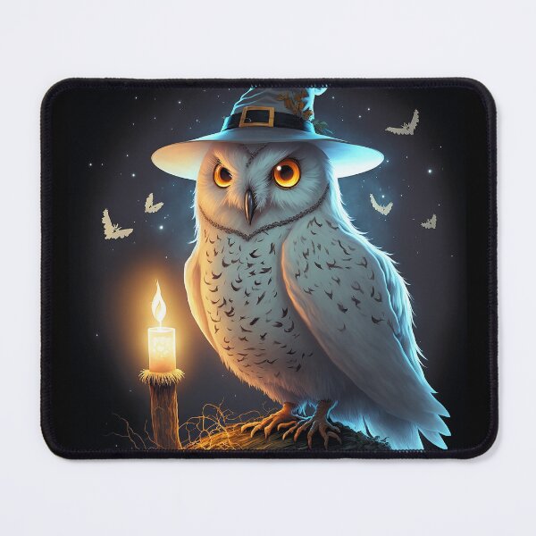 Item preview, Candle Light Witch's Owl designed and sold by GummywormDesign.