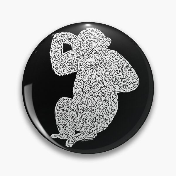 Item preview,  Chimpanzee (white) designed and sold by aureliart66.