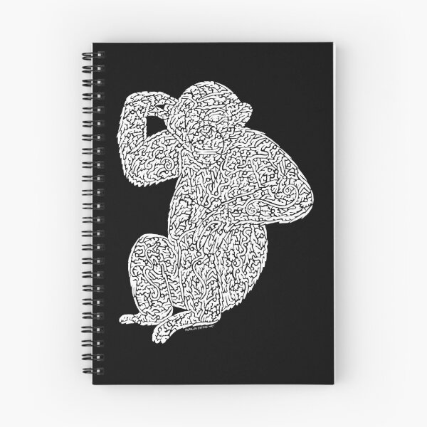 Item preview,  Chimpanzee (white) designed and sold by aureliart66.