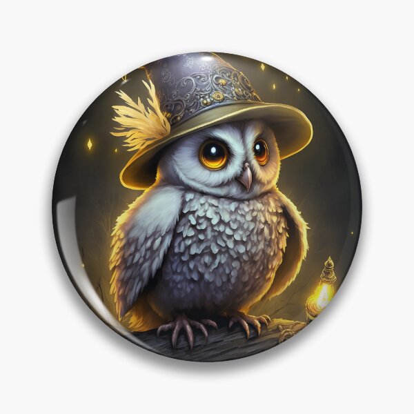 Item preview, Cute Magic Owl designed and sold by GummywormDesign.