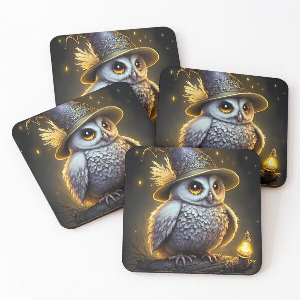 Item preview, Cute Magic Owl designed and sold by GummywormDesign.