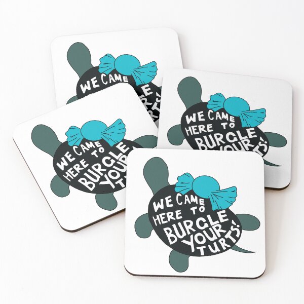 Item preview, We Came Here to Burgle Your Turts designed and sold by DigitalRedesign.