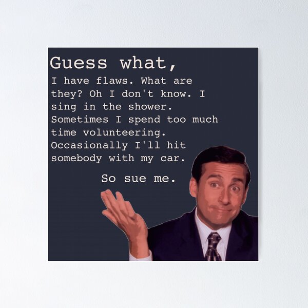 25 The Office Gifts That Will Make Any Fan Happy  Michael scott quotes,  Office quotes, Office poster