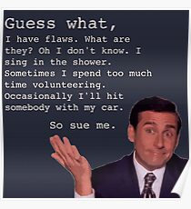 Michael Scott Quotes Poster