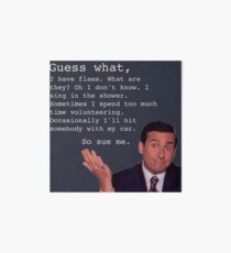 Michael Scott Quotes Art Board