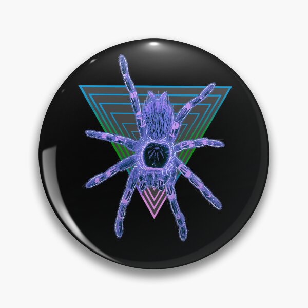 Artikelvorschau, Vogelspinne „Vaporwave“ Dreieck V27 (invertiert) entworfen und verkauft von IgorAndMore.