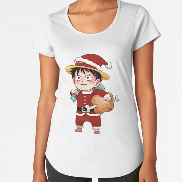 One Piece Chibi Characters Santa Hat Merry Christmas Sweatshirt - Teespix -  Store Fashion LLC