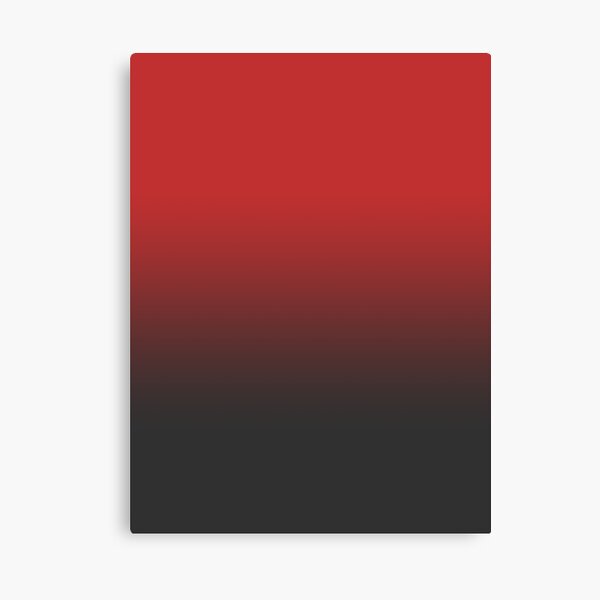 Black Red Ombre Canvas Prints for Sale | Redbubble