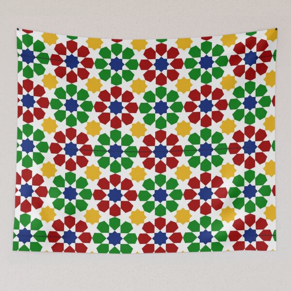 Item preview, COLORFUL ORIENTAL MOSAIC TRENDING MOROCCAN ZELLIGE designed and sold by Ali-shopy.