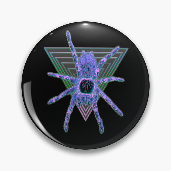 Artikelvorschau, Vogelspinne „Vaporwave“ Dreieck V28 (Invert Glitch) entworfen und verkauft von IgorAndMore.