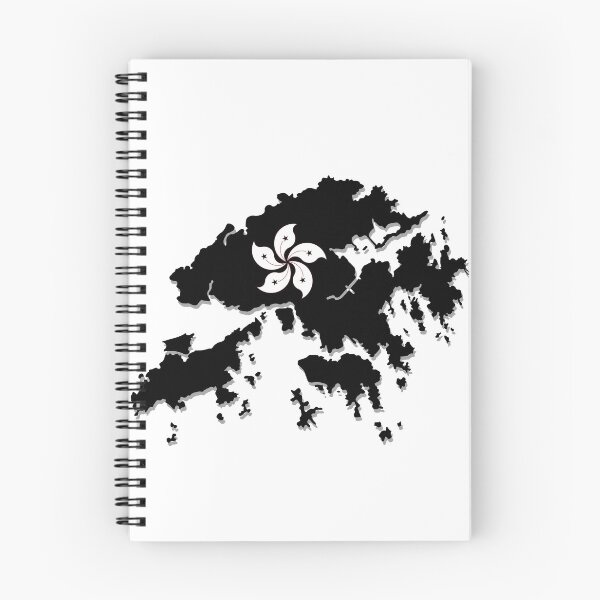 Item preview, Hong Kong Map BLACK 香港 designed and sold by ReddyBeanie.
