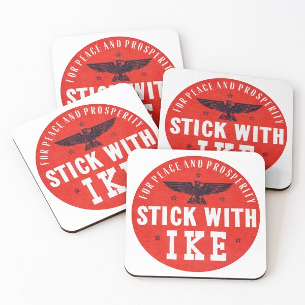 Item preview, 1956 Peace and Prosperity, Stick with Ike designed and sold by historicimage.