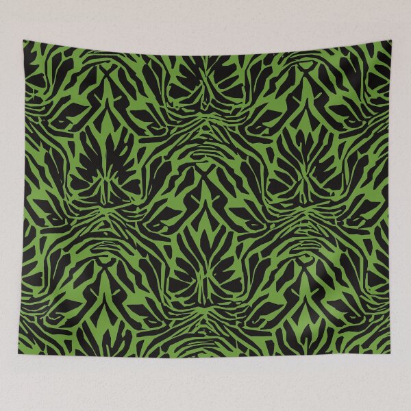 Item preview, Erupt, Geometric Design In Lime, And Black. designed and sold by I-Desire.