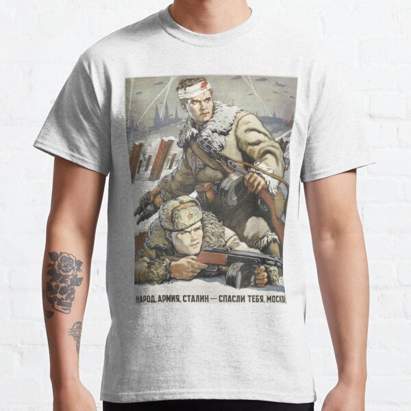 Russian Army T Shirts Redbubble - roblox ww2 soldier shirt