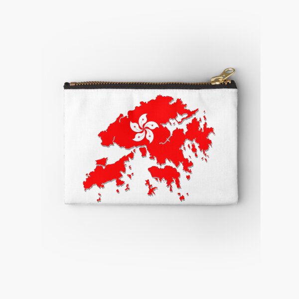 Item preview, Hong Kong Map RED 香港 designed and sold by ReddyBeanie.