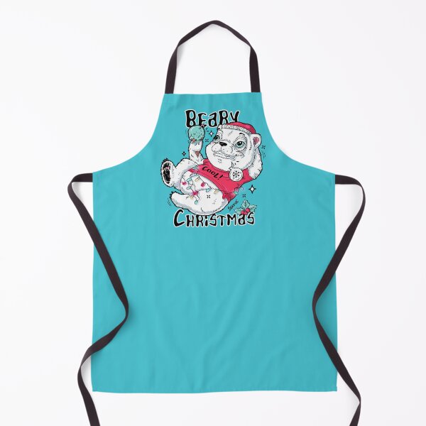 Item preview, Beary Christmas polar bear and winter holiday pun designed and sold by SPIRIMAL.