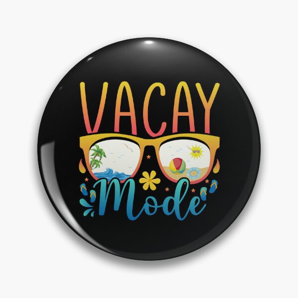 Item preview, Funny Vacay Mode Vacation Summer Sunglasses Beach Palm Trees  designed and sold by Best Designer.