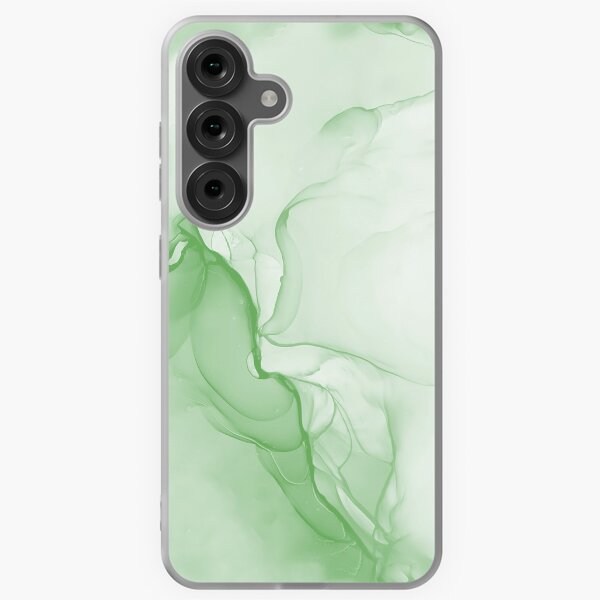 Item preview, Vibrant & Modern Green Palette 3 Trending Alcohol Ink Art by Janzay designed and sold by Janzay.