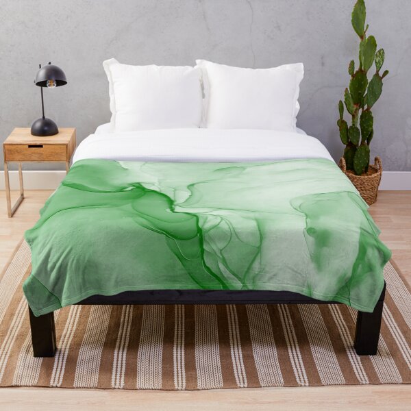 Item preview, Paleta verde vibrante y moderna 4 Arte de tinta con alcohol de tendencia de Janzay designed and sold by Janzay.