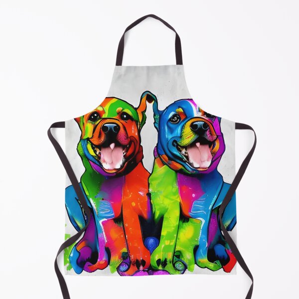 Item preview, Colourful dogs having fun arwork designed and sold by The Love Quill.