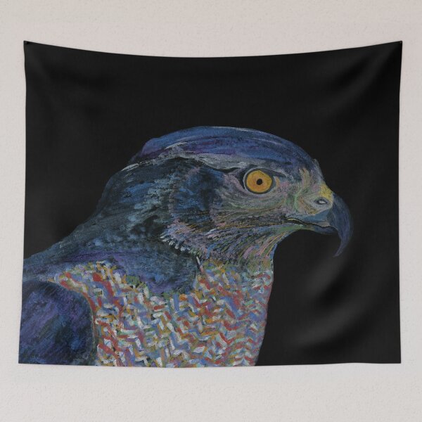 Item preview, Glitter Falcon | Watercolor Art by Sulazen designed and sold by SULAZEN.