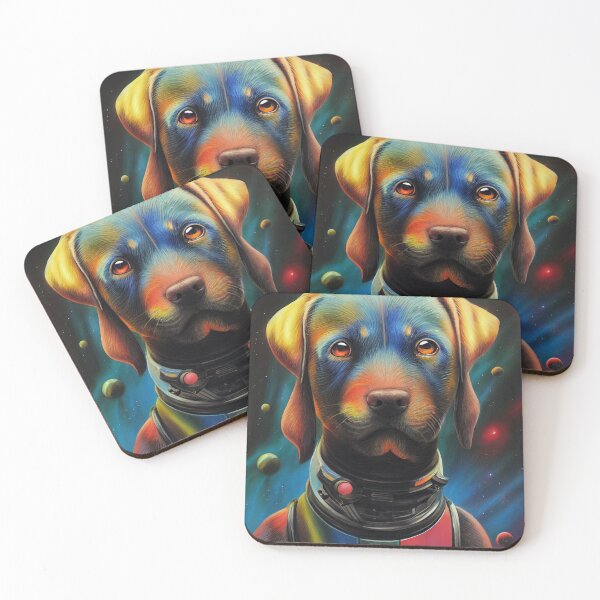 Item preview, Astronaut Labrador Retriever Puppy Nr. 4 designed and sold by thesupremewiz.