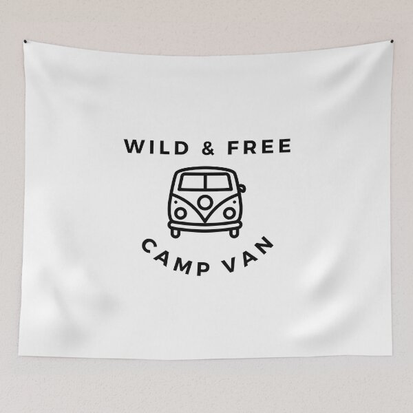 Item preview, Wild & Free Camp Van designed and sold by man0s.