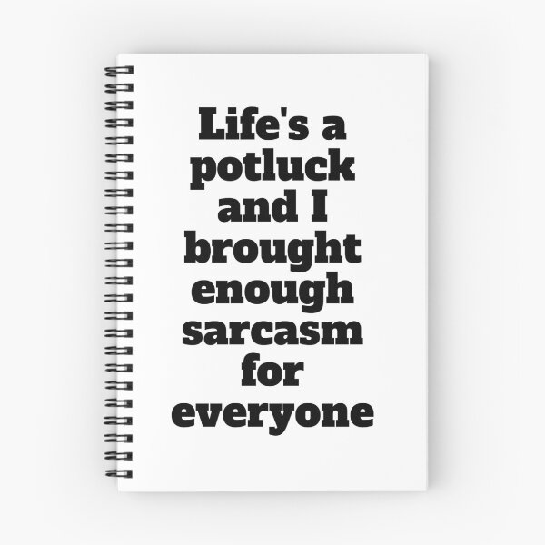 Item preview, Life's a potluck - Funny designed and sold by PellSilversmith.