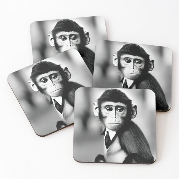 Item preview, Illegal Monkey Dressed Up For Buissness  designed and sold by ShopSunday.