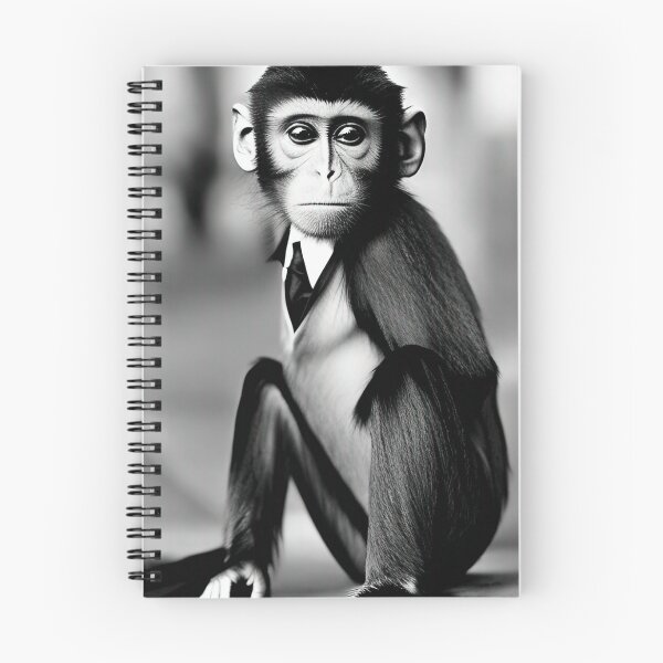 Item preview, Illegal Monkey Dressed Up For Buissness  designed and sold by ShopSunday.