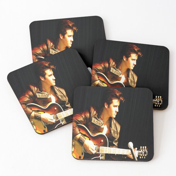 Item preview, Memorable King Of Rock Playing Guitar 70s 80s Concert Poster designed and sold by cricreet.