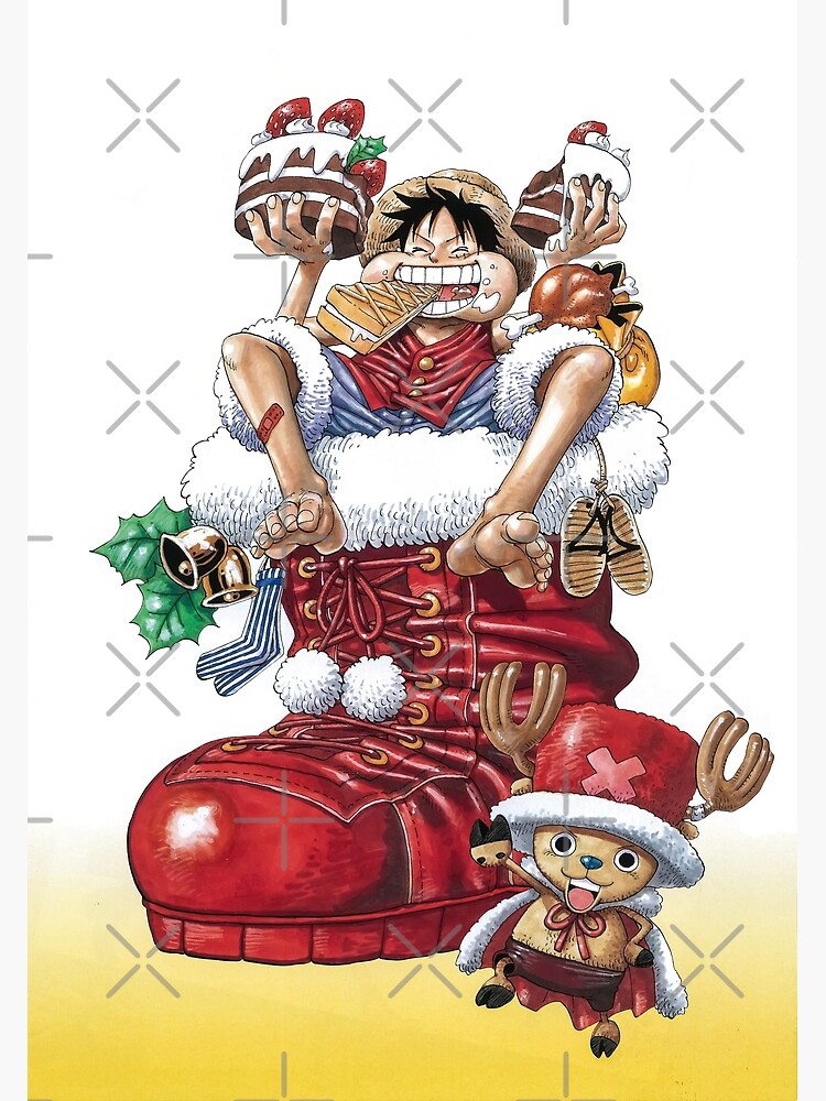 One Piece Brothers Christmas Tree SVG, Luffy's Brotherhood Christmas SVG,  Anime SVG