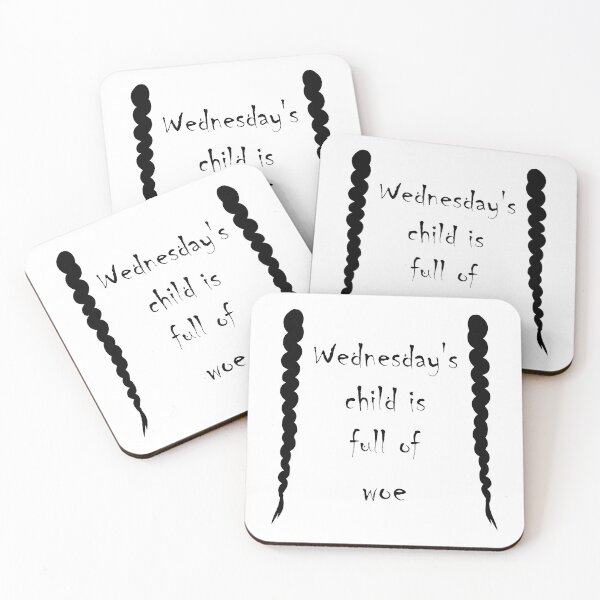 Item preview, Wednesday's Child is Full of Woe designed and sold by ShaneCRob.