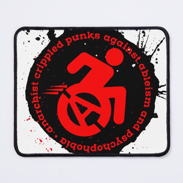 Item preview, anarchist crippled punks against ableism and psychophobia designed and sold by clodius blog.