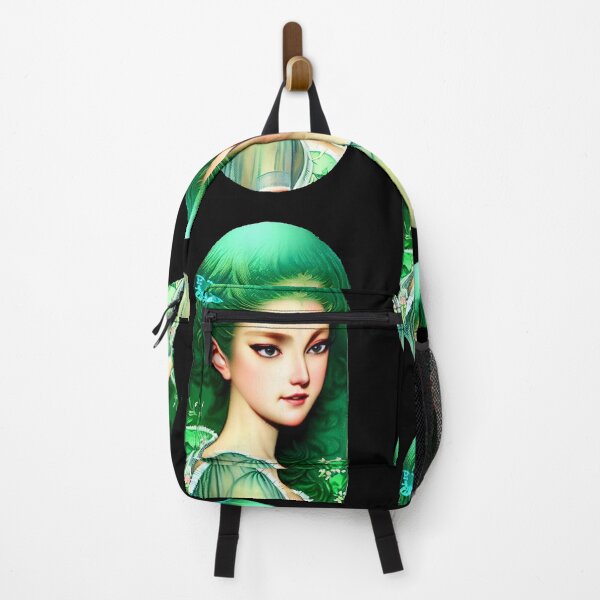 Item preview, Green haired Capsule Woman 1.0 designed and sold by MoonsideGallery.