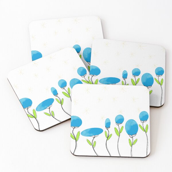 Item preview, MCM Design graphic floral print  designed and sold by Melissa S. Anderson Studios.